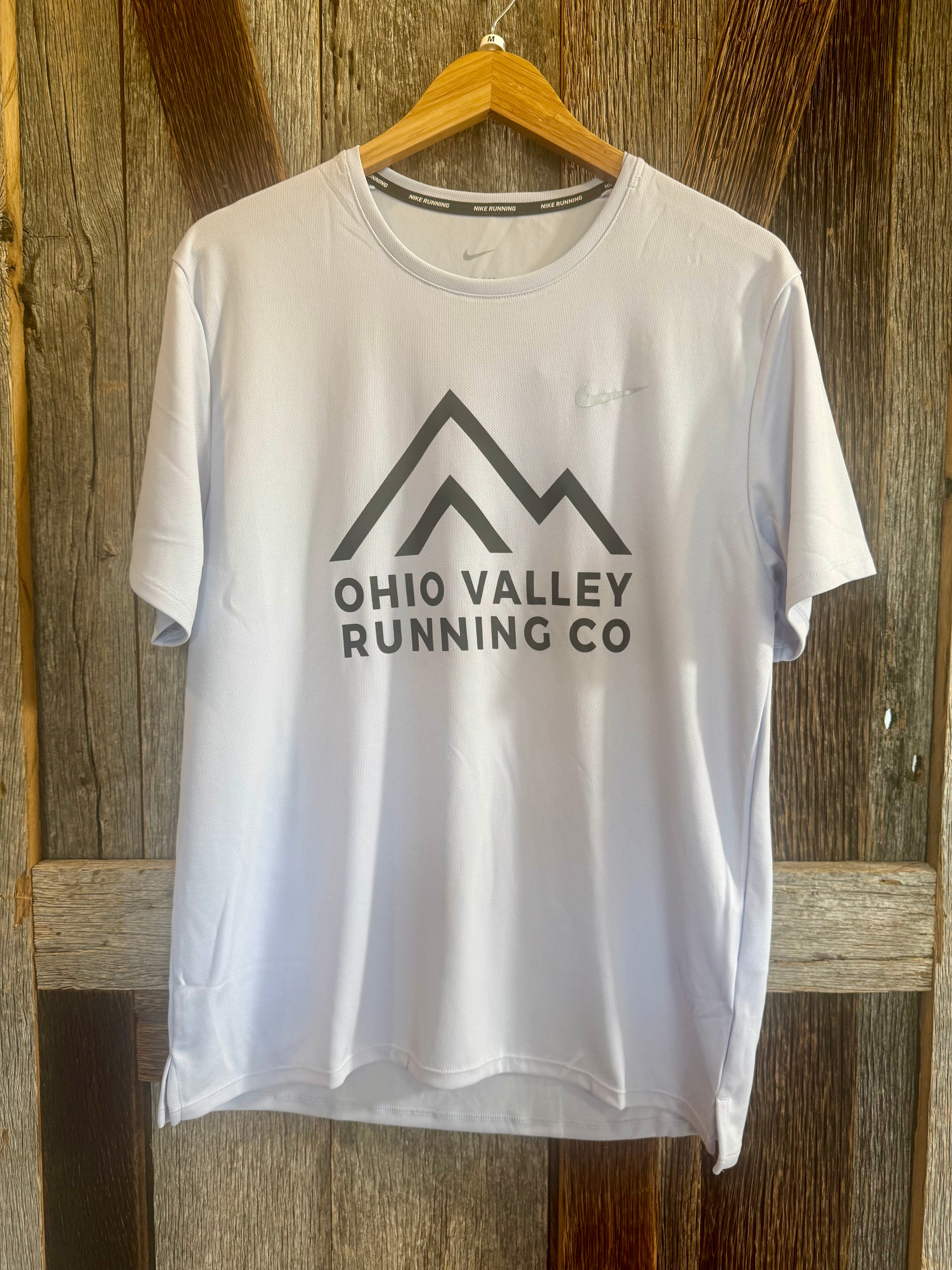 M Nike Dri-Fit OVRC UV Miler Short Sleeve