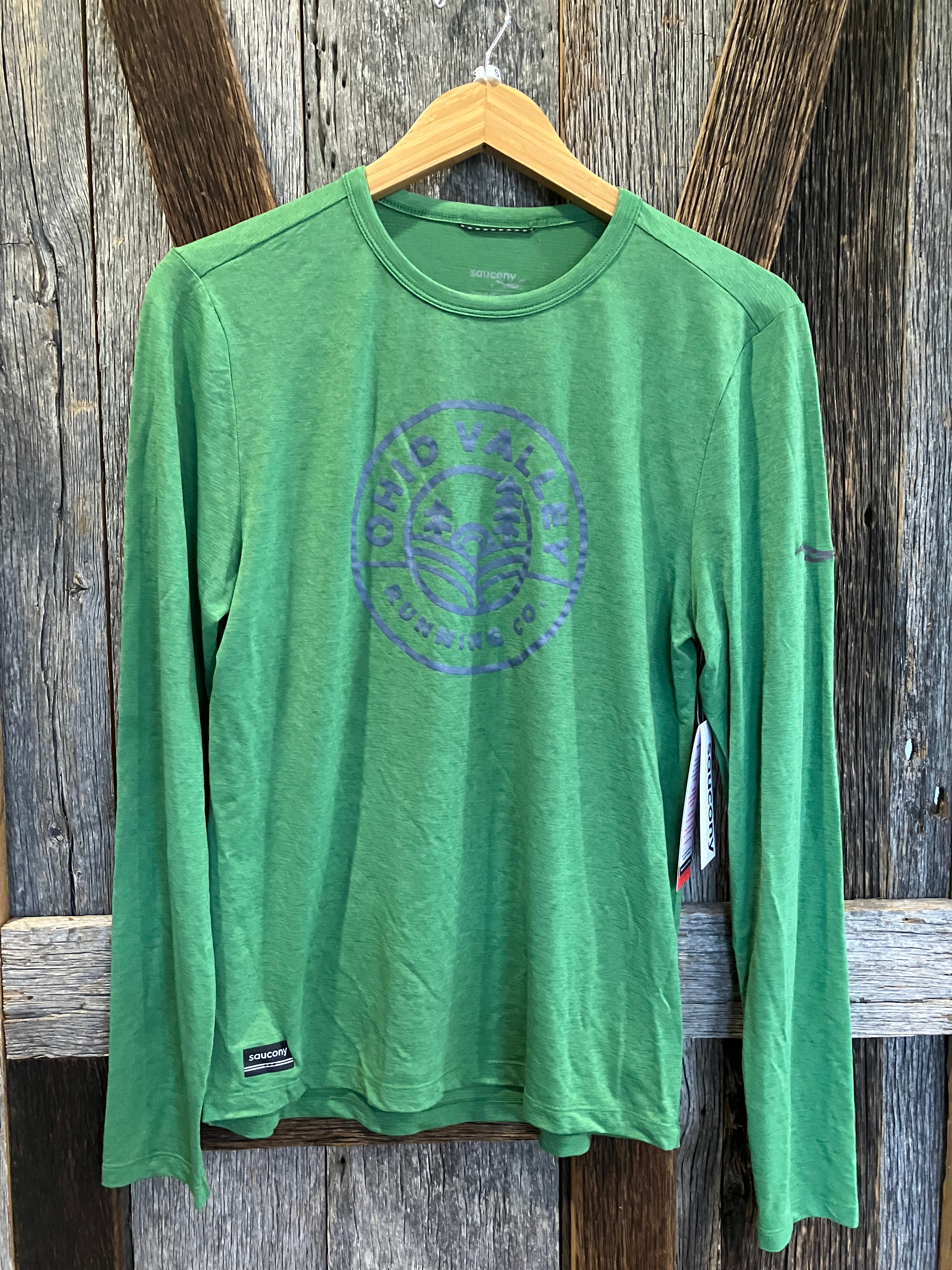 M Saucony OVRC Stopwatch Long Sleeve