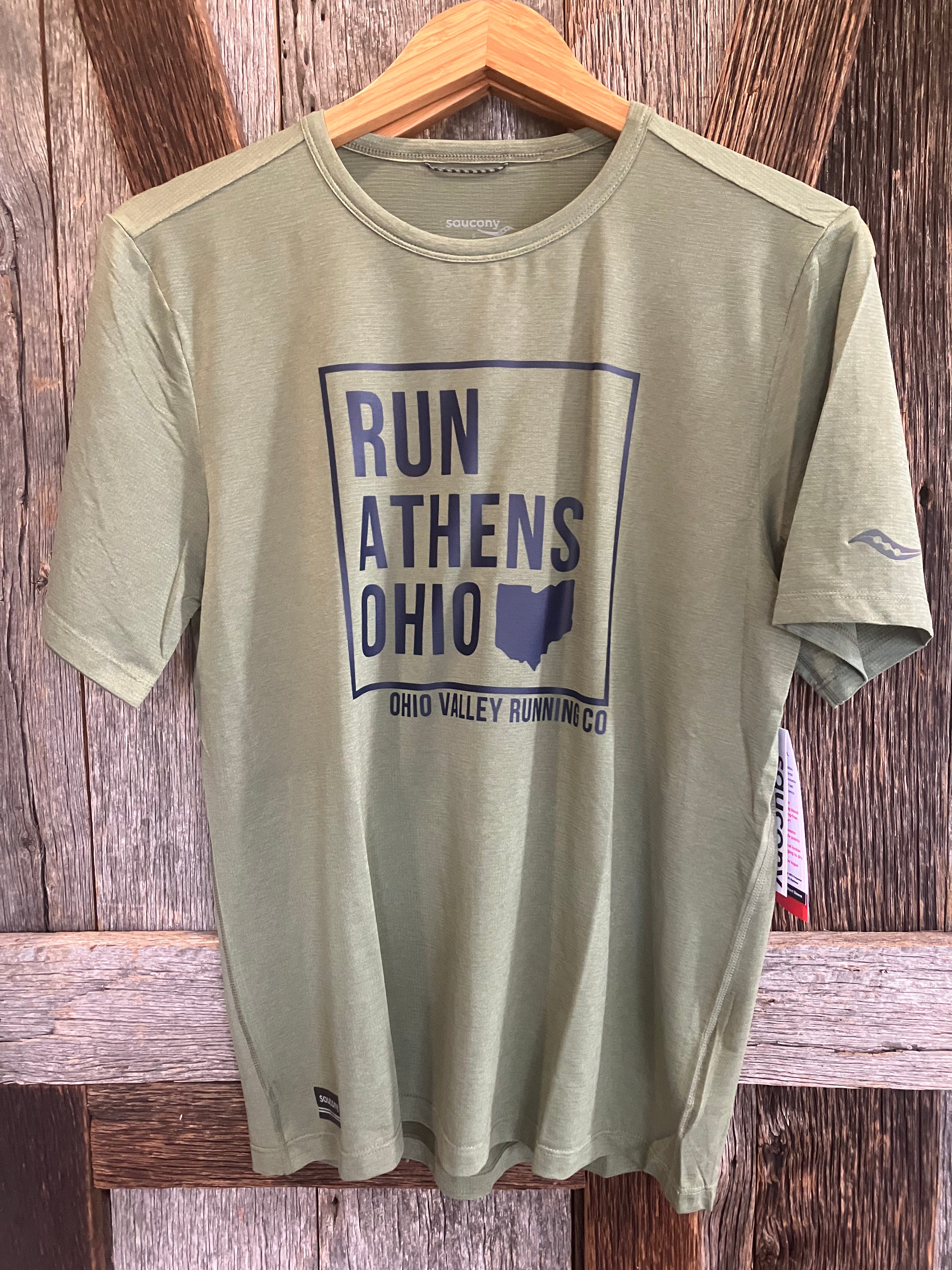 M Saucony Stopwatch Short Sleeve