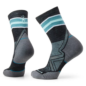 Women's Smartwool Run Targeted Cushion Mid Crew Socks