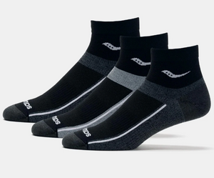 Saucony Inferno Ultralight Quarter Sock (3 Pack)