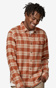 M Patagonia L/S LW Fjord Flannel Shirt