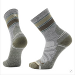 Load image into Gallery viewer, Unisex Smartwool Hike Light Cushion Striped Mid Crew Socks

