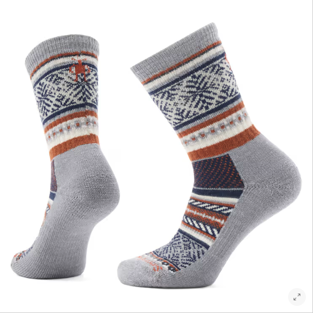 Smartwool Everyday Cozy Fair Isle Sweater Crew Sock