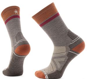 Unisex Smartwool Hike Winding Trail Crew Socks