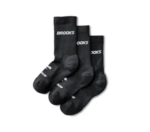 Brooks Run-In Crew Sock (3 Pk)