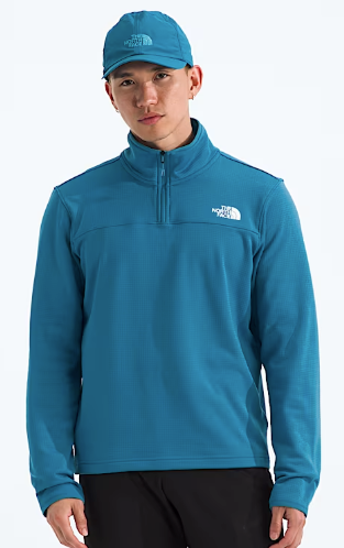 M The North Face Cedar Trail Grid Fleece 1/4-Zip