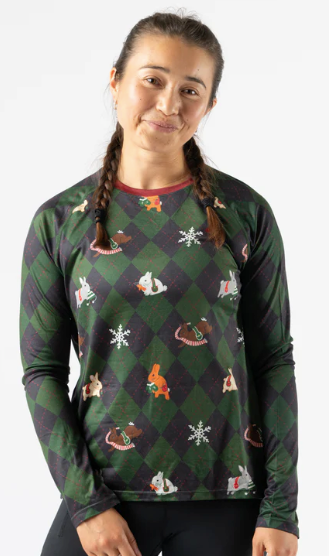 W Rabbit Holiday EZ Tee LS