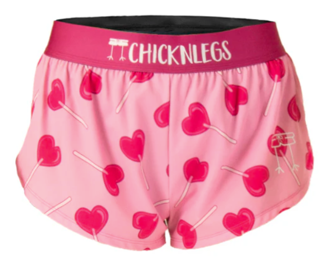 W ChicknLegs 1.5" Split Shorts