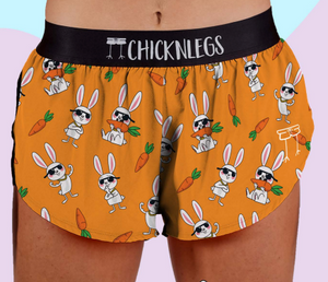 W ChicknLegs 1.5" Split Shorts