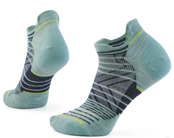 W Smartwool Run Stripe Zero Cushion Low Ankle Socks