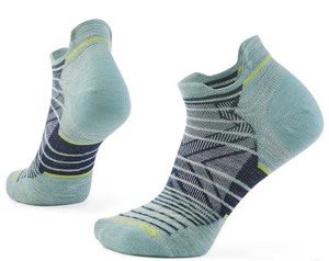 W Smartwool Run Stripe Zero Cushion Low Ankle Socks