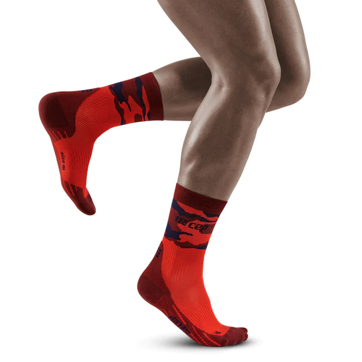 Men's CEP CamoCloud Compression Socks Mid Cut