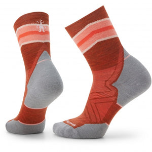 Women's Smartwool Run Targeted Cushion Mid Crew Socks