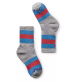 Load image into Gallery viewer, Smartwool Kids&#39; Hike Full Cushion Striped Crew Socks

