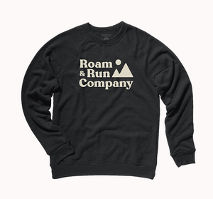 Roam and Run Co. Crewneck - Charcoal